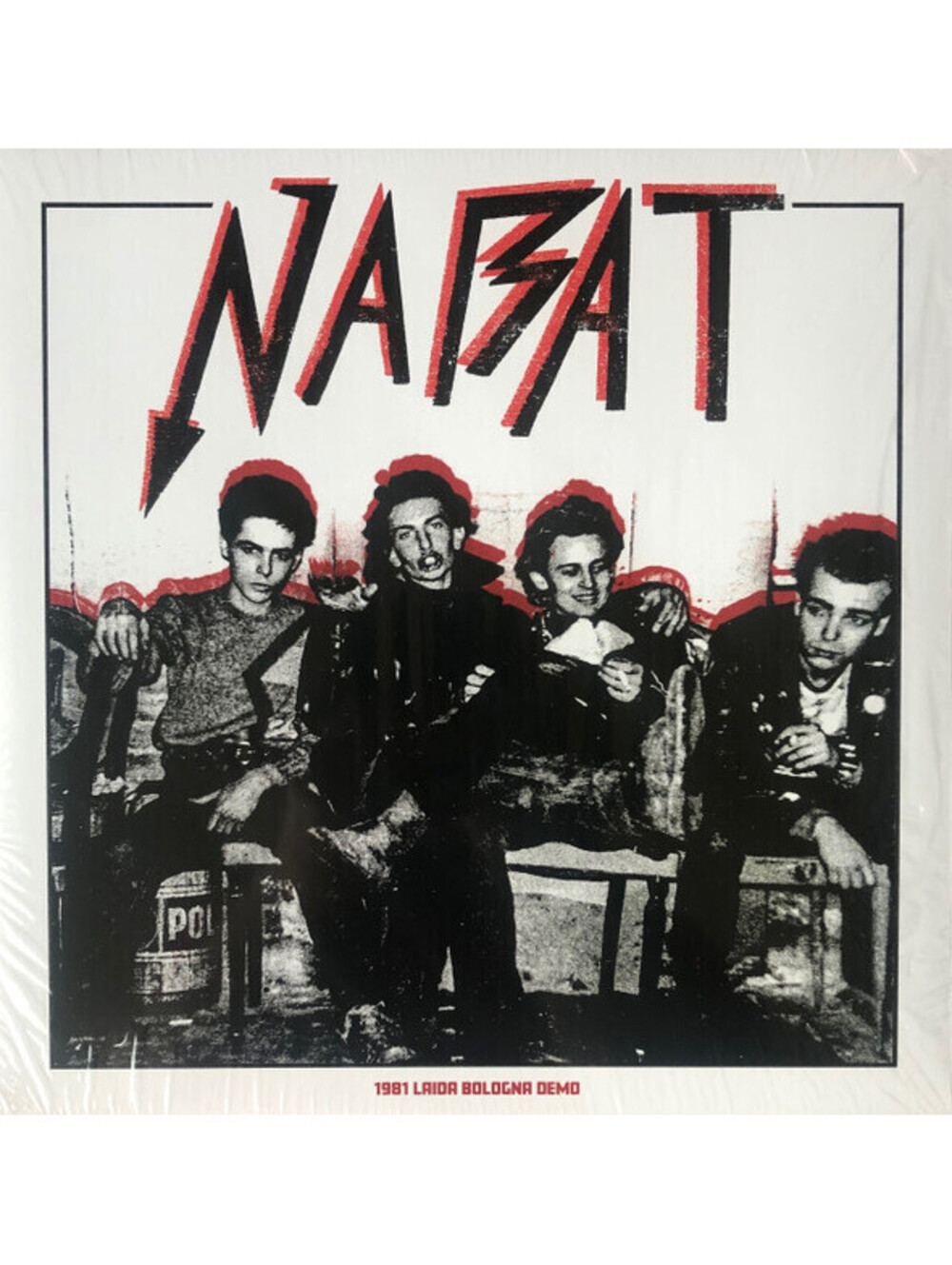NABAT 1981 LAIDA BOLOGNA DEMO LP VINYL RECORD oi! music, punk rock music